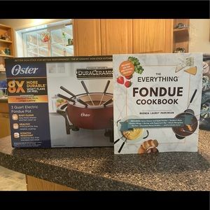 Brand new fondue pot